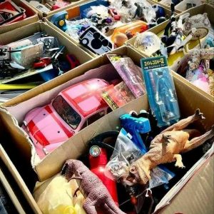 Toys and Christmas pallets